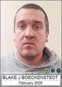 Blake Joseph Boeckenstedt a registered Sex Offender of Iowa