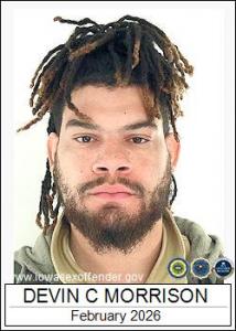 Devin Christian Morrison a registered Sex Offender of Iowa