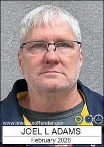 Joel Lynn Adams a registered Sex Offender of Iowa