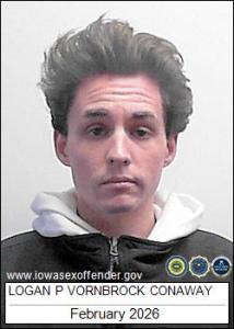 Logan Paul Vornbrock Conaway a registered Sex Offender of Iowa