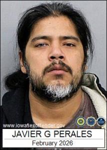 Javier Guadalupe Perales a registered Sex Offender of Iowa
