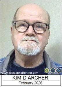Kim David Archer a registered Sex Offender of Iowa