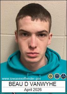 Beau Dawson Vanwyhe a registered Sex Offender of Iowa