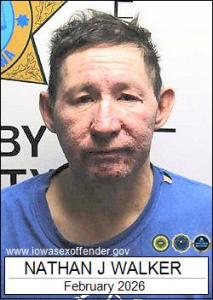 Nathan Joseph Walker a registered Sex Offender of Iowa