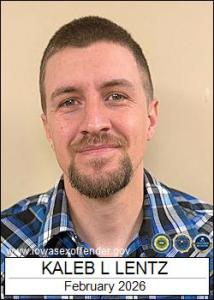 Kaleb Lee Lentz a registered Sex Offender of Iowa