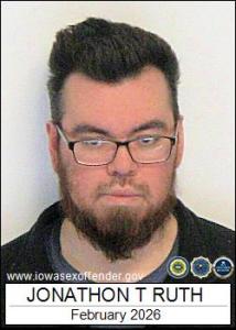 Jonathon Thomas Ruth a registered Sex Offender of Iowa