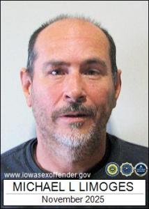 Michael Lee Limoges a registered Sex Offender of Iowa