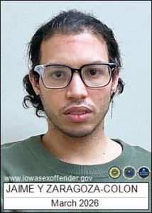 Jaime Yaddiel Zaragoza-colon a registered Sex Offender of Iowa