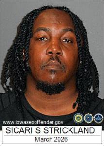 Sicari Samson Strickland a registered Sex Offender of Iowa