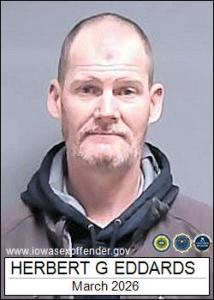 Herbert Glen Eddards a registered Sex Offender of Iowa