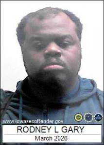 Rodney Lewis Gary a registered Sex Offender of Iowa