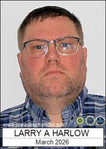 Larry Alan Harlow a registered Sex Offender of Iowa