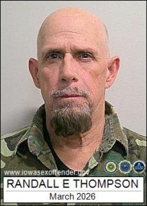 Randall Eugene Thompson a registered Sex Offender of Iowa