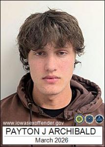 Payton James Archibald a registered Sex Offender of Iowa