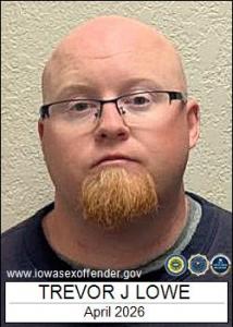 Trevor Jay Lowe a registered Sex Offender of Iowa