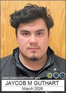 Jaycob Manuel Guthart a registered Sex Offender of Iowa