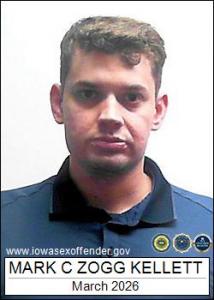 Mark Christian Zogg Kellett a registered Sex Offender of Iowa