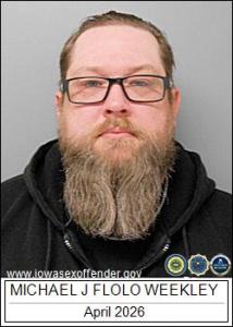 Michael John Flolo Weekley a registered Offender or Fugitive of Minnesota