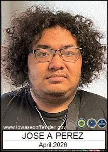 Jose Alfredo Perez a registered Sex Offender of Iowa