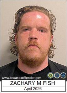Zachary Michael Fish a registered Sex Offender of Iowa