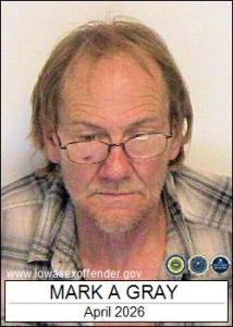 Mark Allen Gray a registered Sex Offender of Iowa