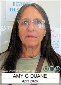 Amy Gail Duane a registered Sexual Offender or Predator of Florida