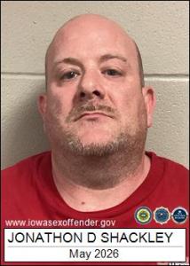 Jonathon David Shackley a registered Sex Offender of Iowa