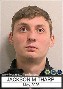 Jackson Manford Tharp a registered Sex Offender of Iowa