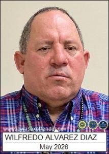 Wilfredo Alvarez Diaz a registered Sex Offender of Iowa