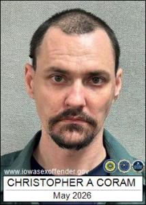 Christopher Allen Coram a registered Sex Offender of Iowa