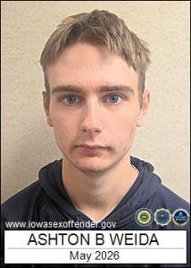 Ashton Benjamin Weida a registered Sex Offender of Iowa