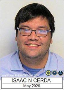 Isaac Nmn Cerda a registered Sex Offender of Iowa