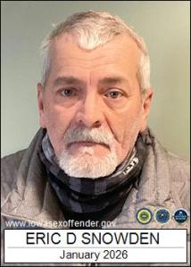 Eric Dale Snowden a registered Sex Offender of Iowa