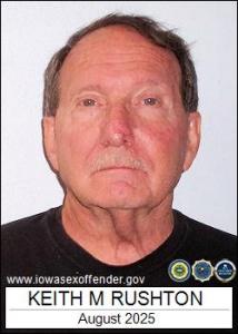 Keith Michael Rushton a registered Sex Offender of Iowa