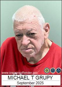 Michael Thomas Grupy a registered Sex Offender of Iowa