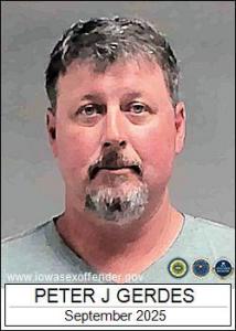 Peter Joshua Gerdes a registered Sex Offender of Iowa