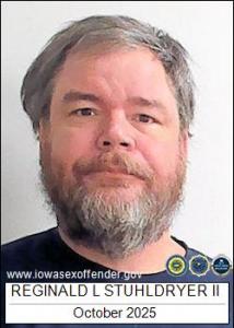 Reginald Lee Stuhldryer II a registered Sex Offender of Iowa