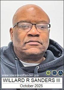 Willard Richard Sanders III a registered Sex Offender of Iowa