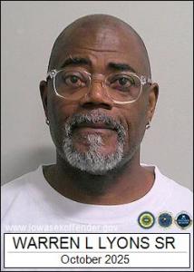 Warren Lee Lyons Sr a registered Sex Offender of Iowa