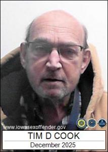 Tim David Cook a registered Sex Offender of Iowa