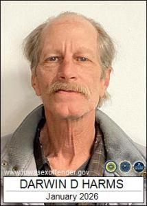 Darwin Dean Harms a registered Sex Offender of Iowa
