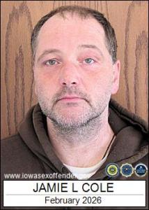 Jamie Lee Cole a registered Sex Offender of Iowa
