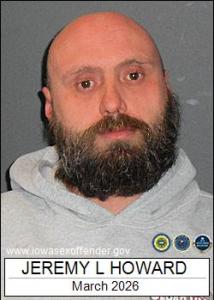 Jeremy Lee Howard a registered Sex Offender of Iowa