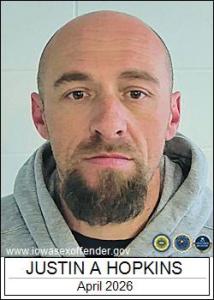 Justin Albert Hopkins a registered Sex Offender of Iowa