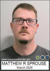 Matthew Ryan Sprouse a registered Sex Offender of Iowa