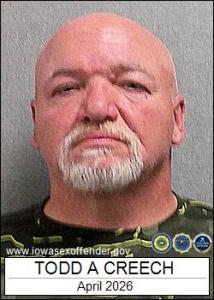Todd Alan Creech a registered Sex Offender of Iowa