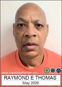 Raymond Eugene Thomas a registered Sex Offender of Iowa