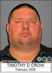 Timothy David Crow a registered Sex Offender of Iowa