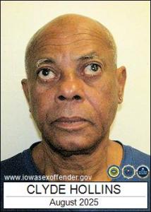 Clyde Hollins a registered Sex Offender of Iowa