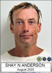 Shay Nathan Anderson a registered Sex Offender of Iowa